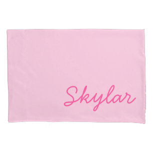 Nome Curso Personalizado Cor-de-Rosa Quente Rosa-R