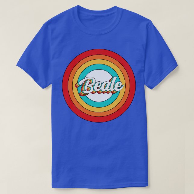 Nome da Beale Camisa Vintage Circ. (Frente do Design)