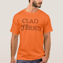 Nome da CLAN O'BRIEN - T-Shirt Sindical