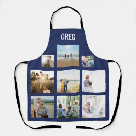 Nome da Colagem de Fotos da Família Personalizada