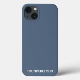 Nome da Cor da cinza Azul da Thundercloud