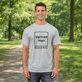 Nome da Empresa e Logotipo | Camiseta Masculina Ci