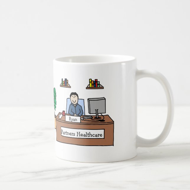 Nome da empresa personalizado de w da caneca dos (Direita)