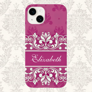 Nome da espiral Damask Rosa