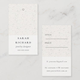 Nome da Etiqueta de Preço de Textura Cerâmica Míni