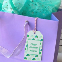 Nome da Etiqueta de Presente de Carros de Aquarela