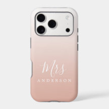 Nome da Futura Sra em Script com Efeito Ombre Rosa