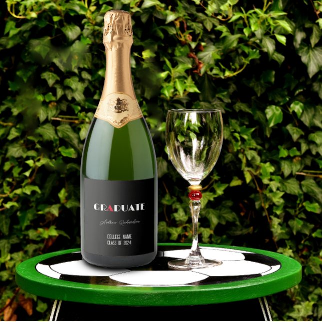 Nome da graduação vermelha branca minimalista a pr (Criador carregado)