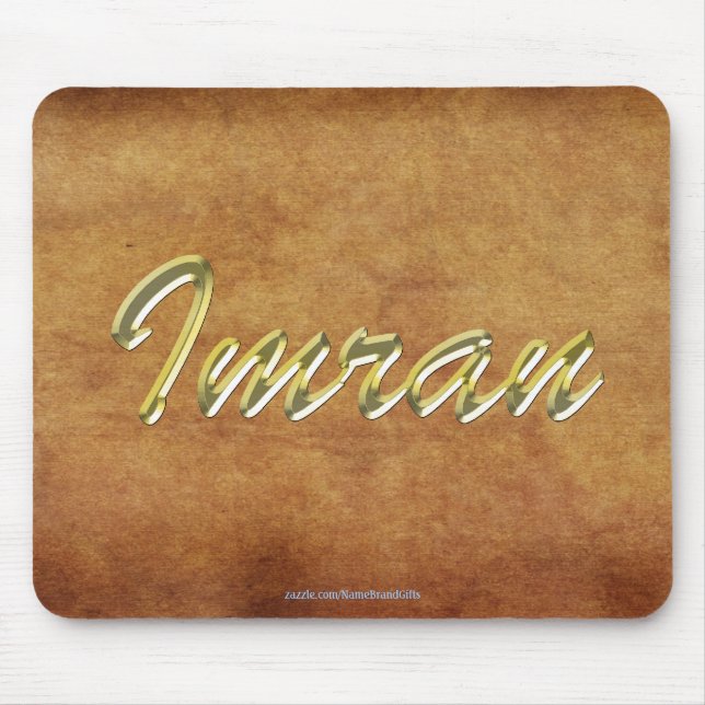 Nome da marca IMRAN - Mousepad Personalizado para  (Frente)