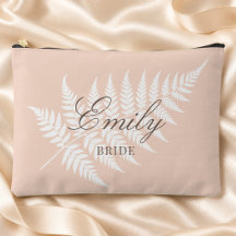 Nome da Noiva Soft Peach White Fern Grande