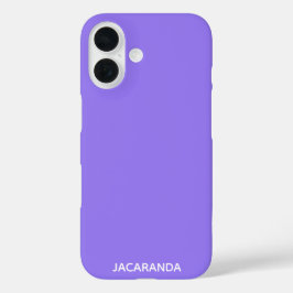 Nome de cor púrpura Jacaranda