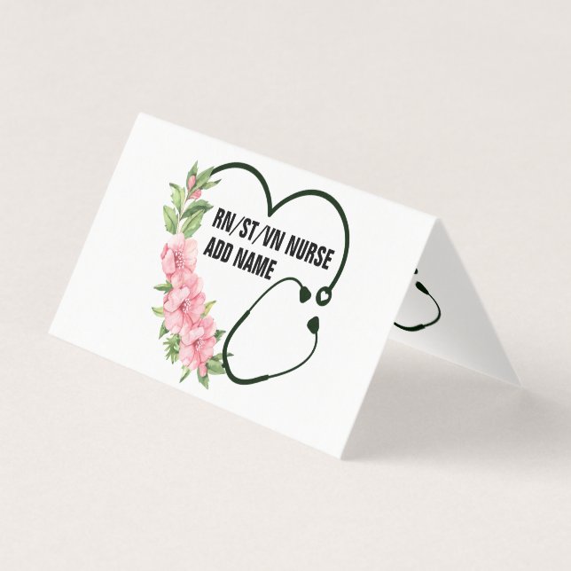 Nome de Enfermeiro Veterano Registrado por Estudan (Frente)