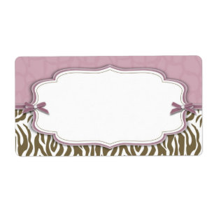 Nome de etiqueta Chic Safari