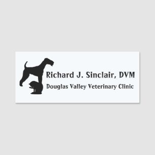 Nome de etiqueta Clínico Veterinário