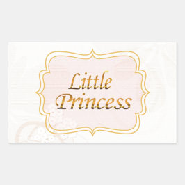 Nome de etiqueta da Princesa Pequena