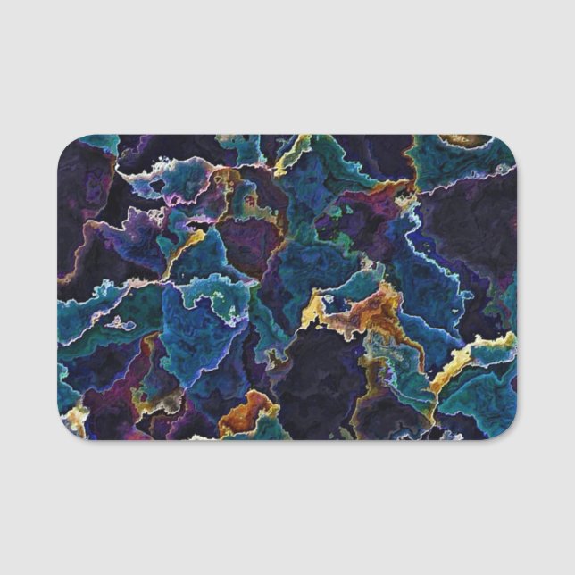 Nome de etiqueta de atrito de óleo (Frente)