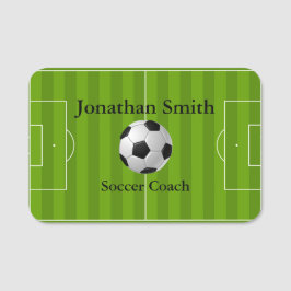 Nome de etiqueta de Design de Bola de Campo de Fut