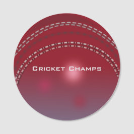 Nome de etiqueta de Design de Cricket Ball