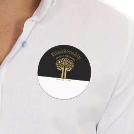 Nome de etiqueta de Etiqueta de Reunião da Família