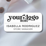 Nome de etiqueta de Funcionários da Magnética<br><div class="desc">Procurando nomes de etiqueta de marca para seus funcionários? Dê uma olhada neste Nome de etiqueta Magnético Fastener do Logotipo de Empresa Personalizado. Você pode adicionar seu logotipo e detalhes muito facilmente ou personalizá-lo ainda mais usando a ferramenta design. Feliz branding!</div>