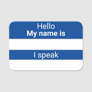 Nome de etiqueta de Idioma de Apagamento Seco