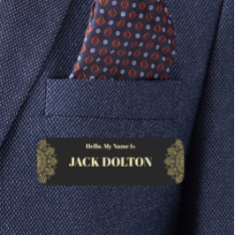 Nome de etiqueta de logotipo personalizado para Fu