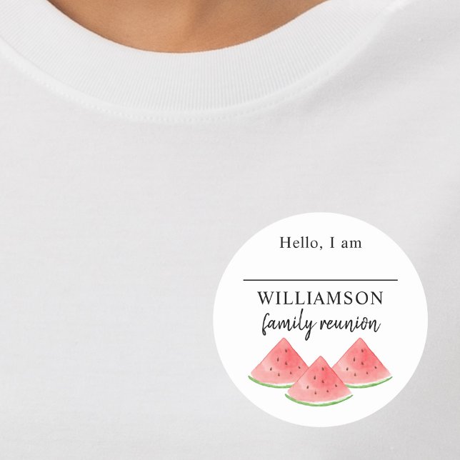 Nome de etiqueta de Reunião da Família (Criador carregado)