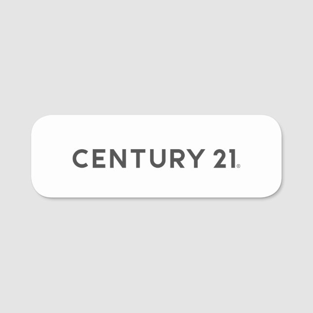 Nome de etiqueta do século 21 (Frente)