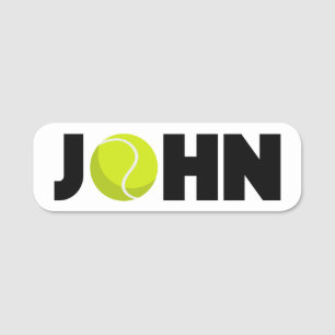 Nome de etiqueta John Tênis