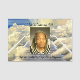 Nome de etiqueta Memorial