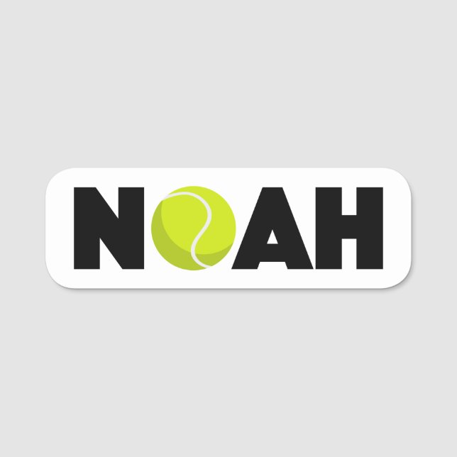 Nome de etiqueta Noah Tênis (Frente)