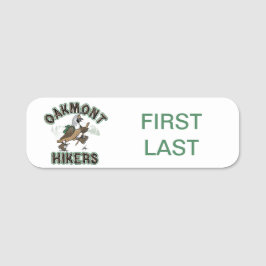 Nome de etiqueta OHC clássico