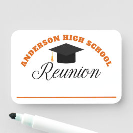 Nome de etiqueta Personalizado de Reunião de Segun