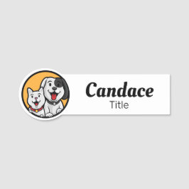 Nome de etiqueta Pet Business