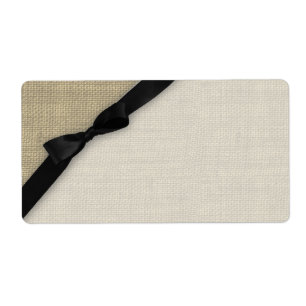 Nome de etiqueta Preto