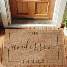 Nome de Família Elegante Assinatura Personalizada
