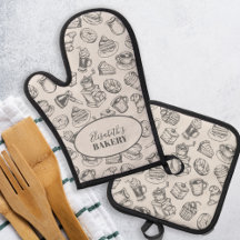 Nome de padaria vintage personalizado cinza assand