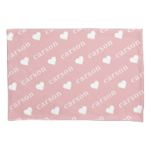 Nome de Repetição Personalizado Simples, Rosa-Rosa