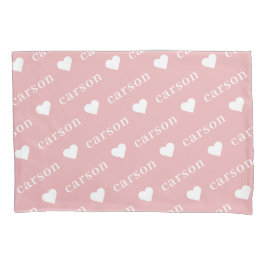 Nome de Repetição Personalizado Simples, Rosa-Rosa