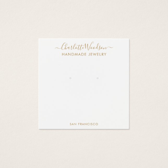 Nome de Script Dourado que Alça a Placa de Exibiçã (Frente)