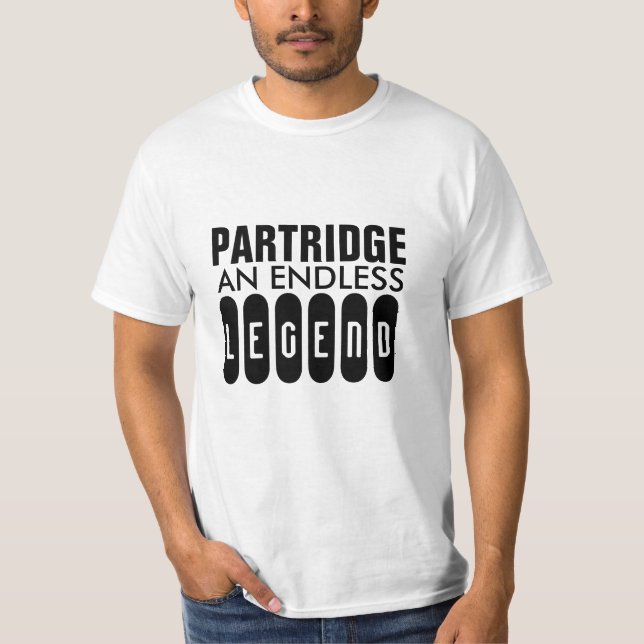 (nome de sua escolha) um t-shirt INFINITO da (Frente)