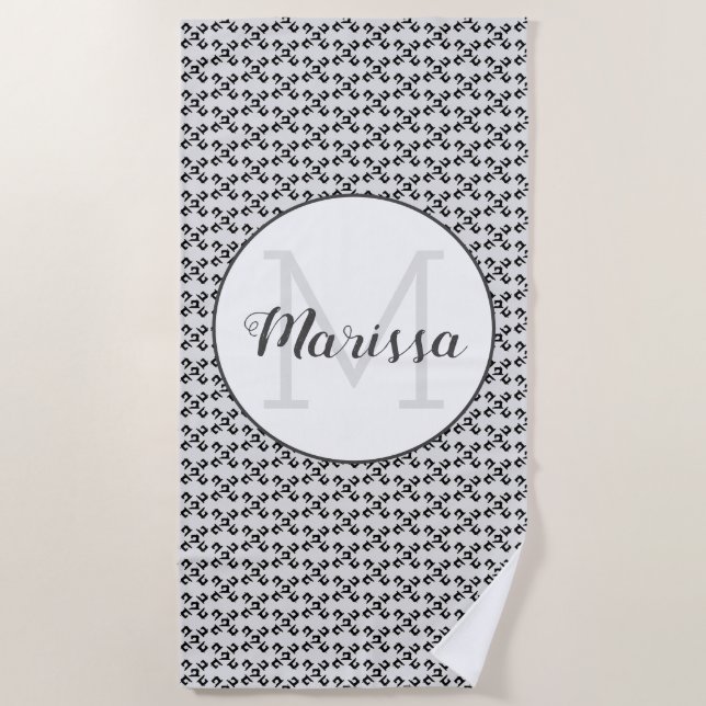 Nome do Artesanato da máquina de costura / Toalha  (Frente)