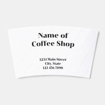 Nome do Café Número de Telefone e Endereço