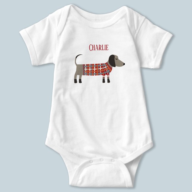 Nome do cão T-Shirt Dachshund Sausund (Criador carregado)