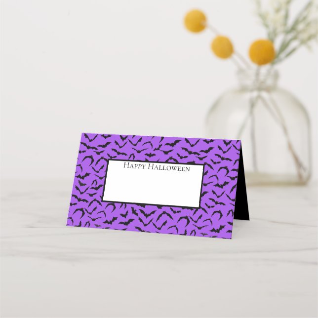 Nome do Dia das Bruxas Cartões (Frente)