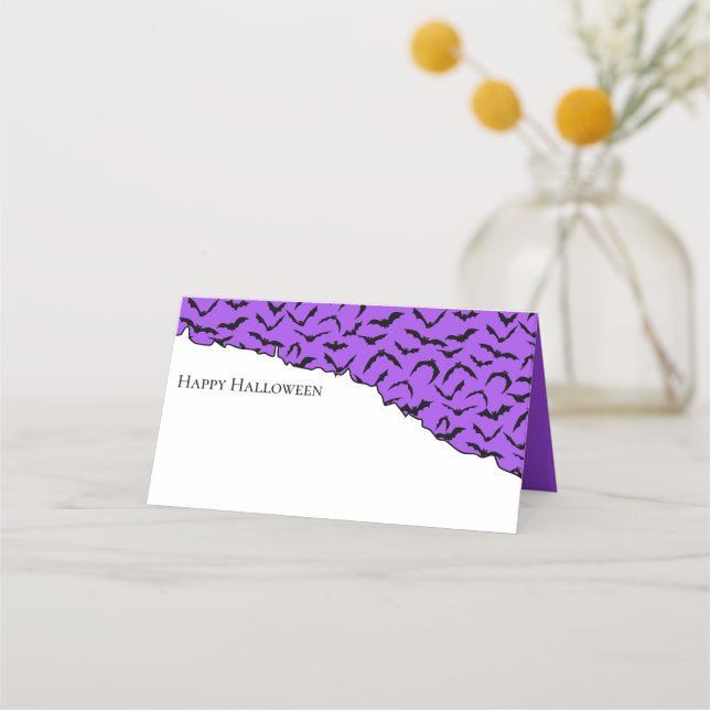 Nome do Dia das Bruxas Cartões (Frente)