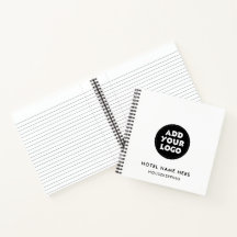 Nome do Hotel & Código QR do Logotipo | Personaliz