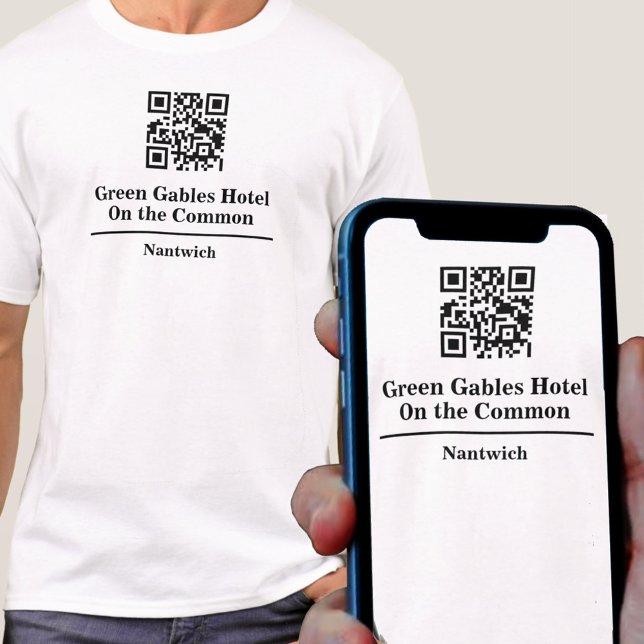 Nome do Hotel ou Restaurante com Camisa de Código  (Criador carregado)