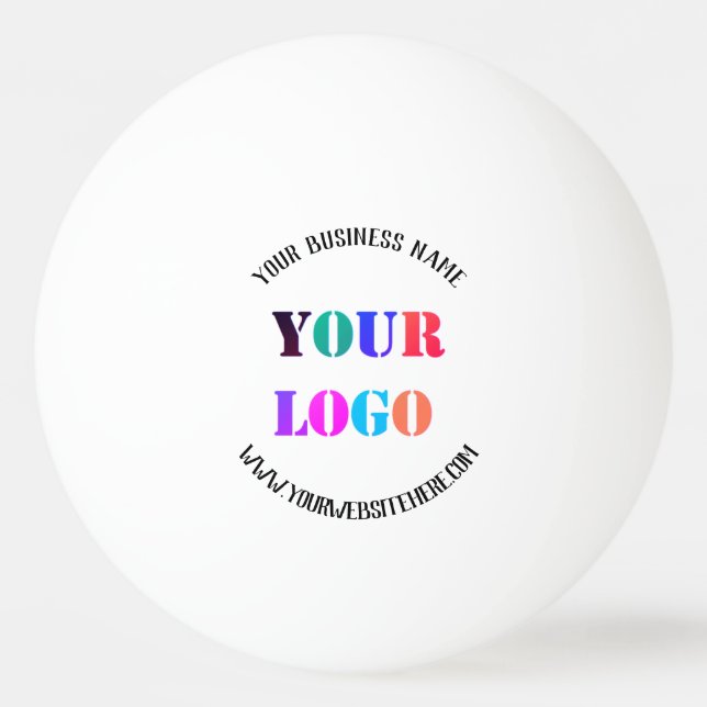 Nome do logotipo de empresa personalizado Bola de  (Frente)