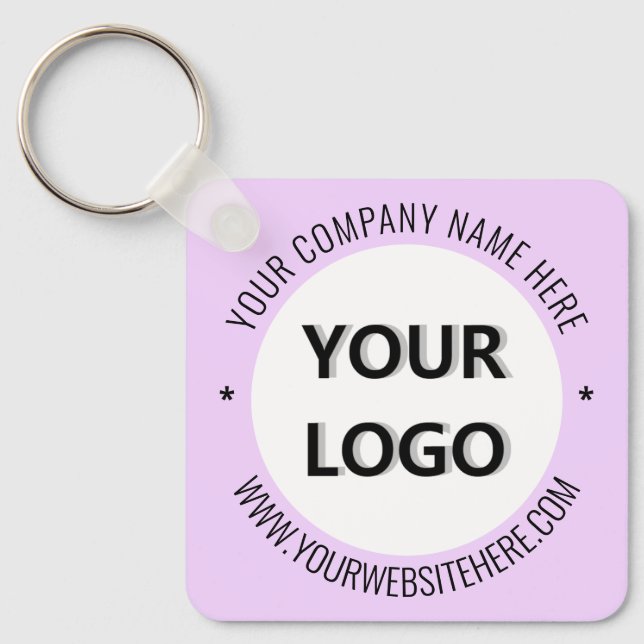 Nome do logotipo personalizado Chaveiro do site do (Frente)